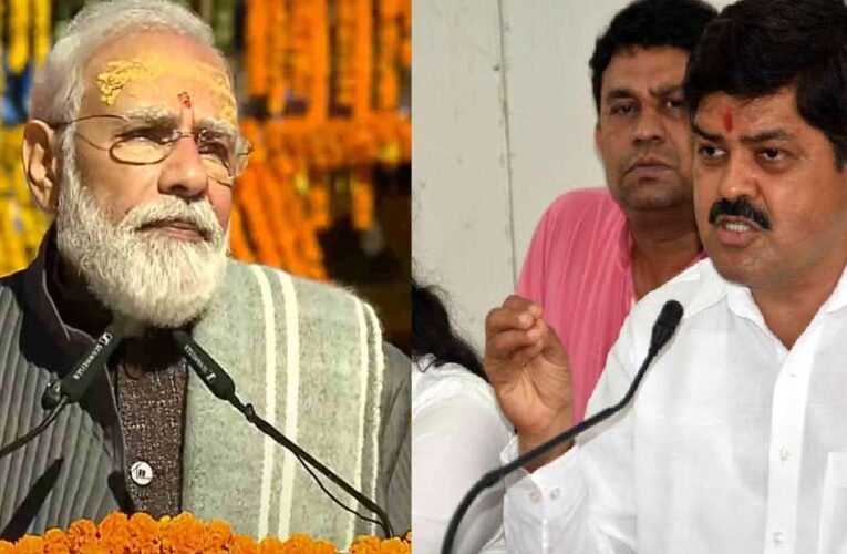 PM दौरे पर कांग्रेस का हमला, कहा- भगवान से बड़े हो गए मोदी, आस्था को तार, जहां जाते कैमरा लेकर जाते