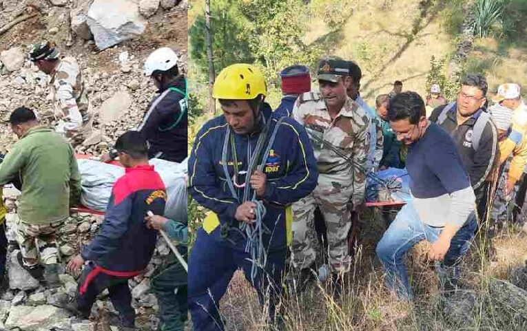 उत्तराखंड में दर्दनाक हादसा, खाई में गिरी कार, दो चचेरे भाइयों समेत तीन की मौत