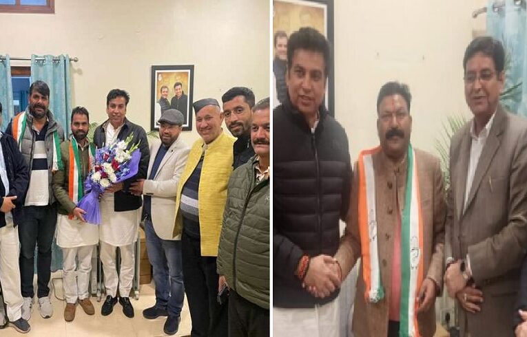 भाजपा को झटका, 2 बार विधायक रहे मालचंद कांग्रेस में शामिल, उत्तरकाशी जिला पं. अध्यक्ष ने भी थामा हाथ