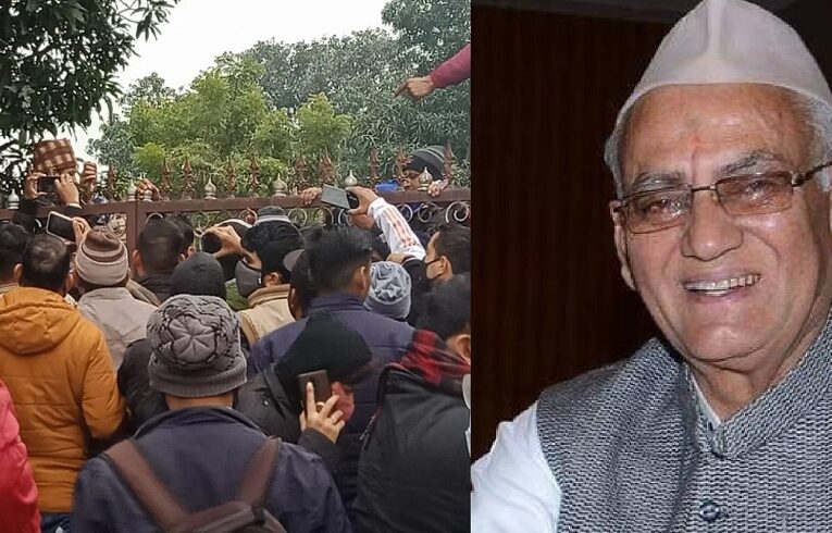 लालकुआं विधानसभा से कांग्रेस प्रत्याशी घोषित होने पर उठे बगावत के सुर, दुर्गापाल के आवास पर बवाल