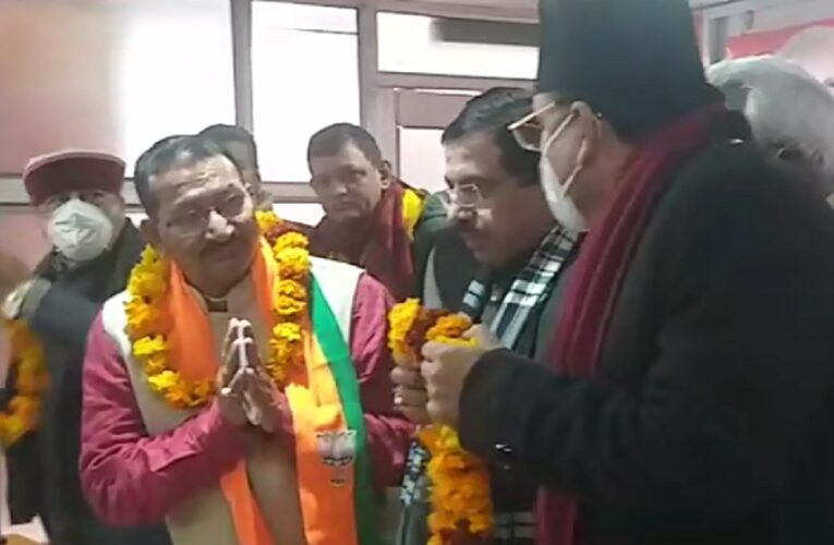 उत्तराखंड से बड़ी खबर : किशोर उपाध्याय ने की भाजपा ज्वाइन, क्या टिहरी से लड़ेंगे चुनाव?