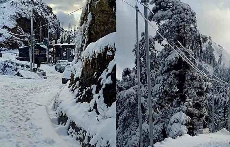 उत्तराखंड : जौनसार बावर की ऊंची चोटियों पर जमकर बर्फबारी, ये हाईवे हुआ बंद, फंसे पर्यटक…देखिए फोटो