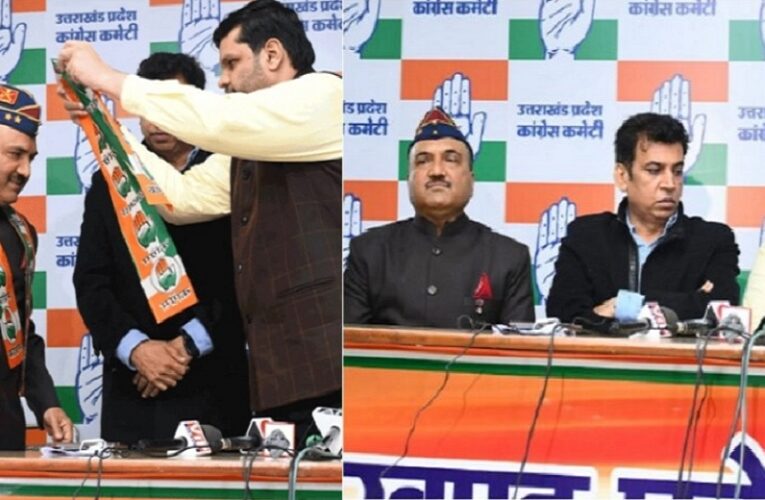 उत्तराखंड से बड़ी खबर, आप नेता मेजर जनरल सीके जखमोला ने थामा कांग्रेस का हाथ