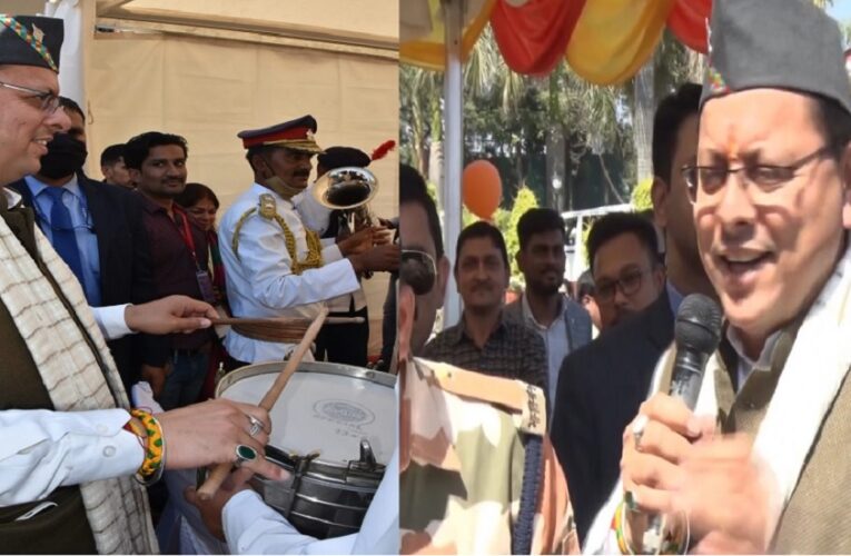 मतगणना से चंद घंटे पहले अलग अवतार में दिखे सीएम धामी, गुनगुनाया पहाड़ी गीत, बेहद खुश आए नजर