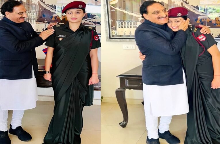 भारतीय सेना में मेजर बनी पूर्व सीएम रमेश पोखरियाल निशंक की बेटी