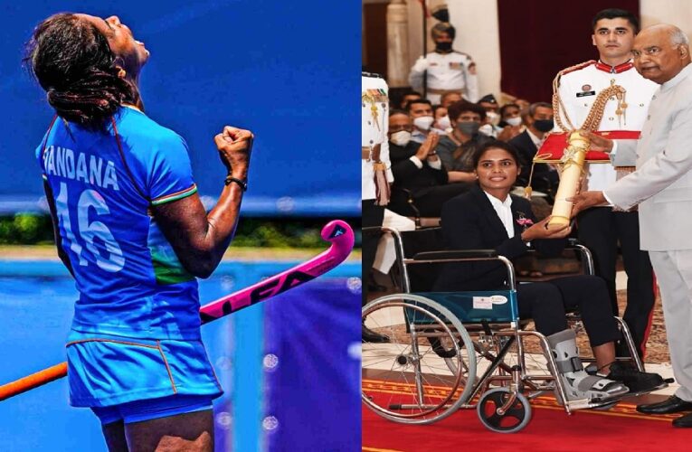 हरिद्वार की बेटी मशहूर हॉकी खिलाड़ी वंदना कटारिया को राष्ट्रपति ने किया पद्म श्री से सम्मानित