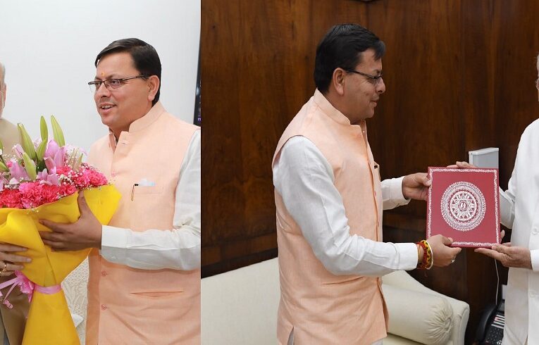 PM मोदी और गृह मंत्री अमित शाह से मिले सीएम पुष्कर धामी, किया ये अनुरोध, पुलिस के लिए खास मांग