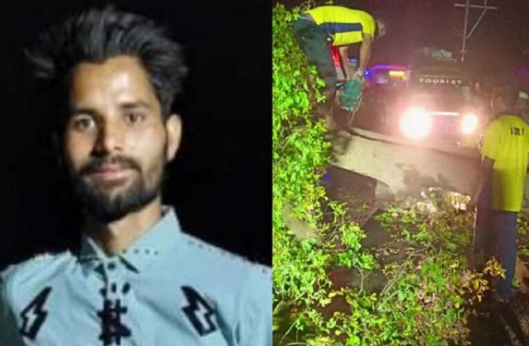उत्तराखंड में दुखद हादसा : तेज आंधी तूफान से चलती बाइक पर गिरा पेड़, युवक की मौत