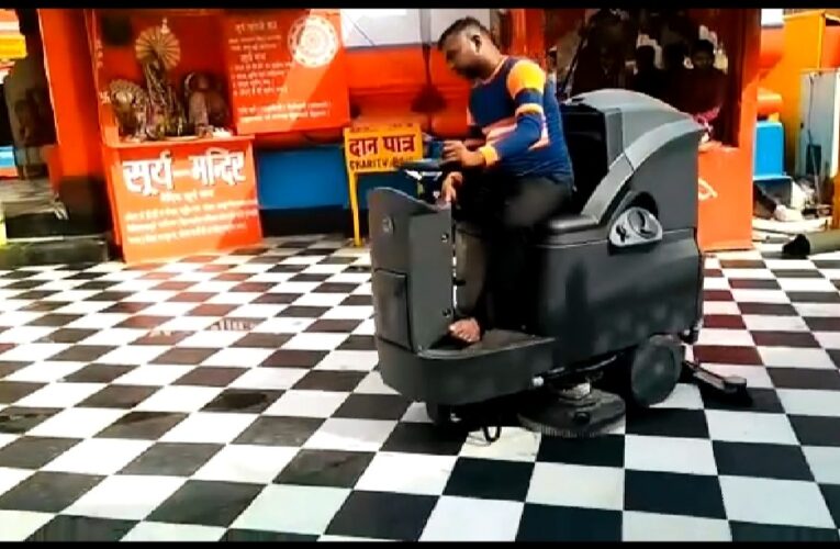 चमके हरिद्वार के घाट, गंगा सभा ने सफाई के लिए लॉंच की ऑटोमेटिक मशीन, श्रद्धालुओं से की अपील