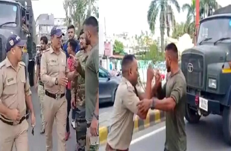 रुड़की : सेना के ट्रक से टकराई दारोगा की कार, फिर दोनों के बीच हुई झड़प, लोगों ने लगाए नारे