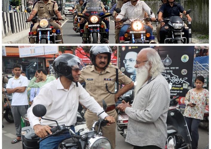 बाइक से ग्राउंड जीरो पर डीएम और एसएसपी. महिलाओं की सुरक्षा और यातायात व्यवस्था की टटोली नब्ज